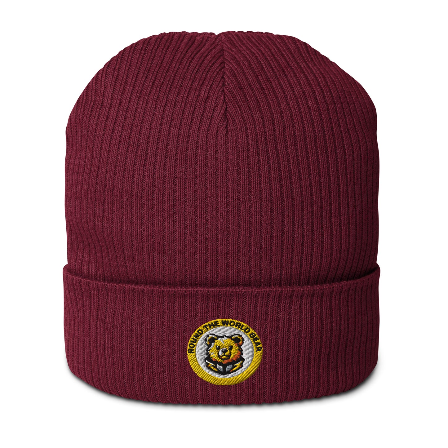 Crew Edition - Embroidered Organic ribbed Beanie