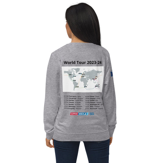 Crew Edition - World Tour Unisex organic Sweatshirt